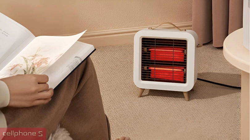 Các loại máy sưởi mini phổ biến
