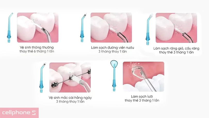 máy tăm nước Bomidi D3 Pro