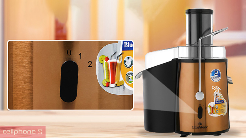 Máy ép trái cây Bluestone JEB-6545 - Công suất vận hành mạnh mẽ, thiết kế hiện đại, an toàn