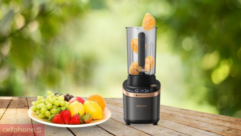 Máy xay và ép Philips HR3770 - Hệ thống lọc hiện đại, thiết kế cối xay tiên tiến