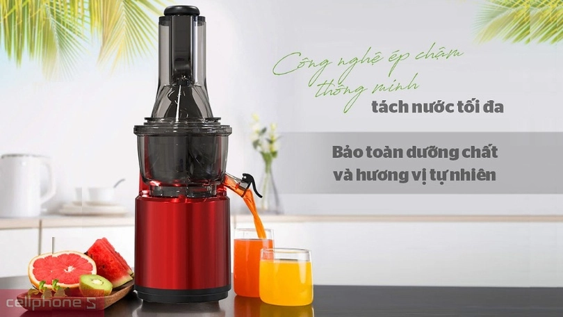 Máy ép chậm Sunhouse Mama SHD5505 – Thưởng thức hương vị tự nhiên và bổ dưỡng