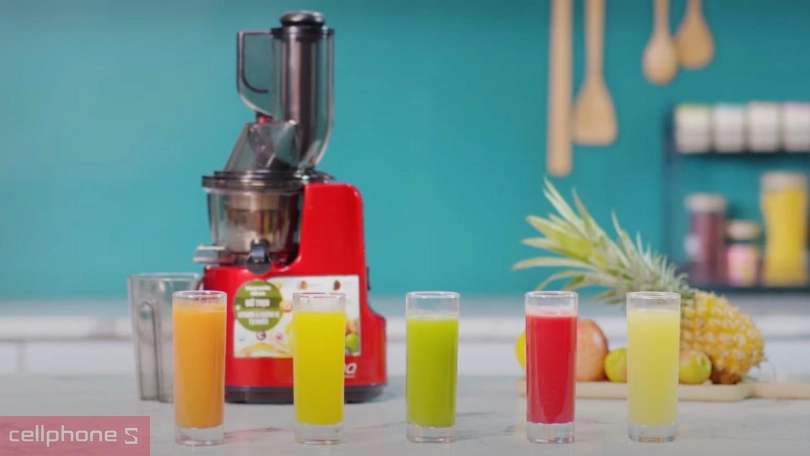 Hướng dẫn sử dụng máy ép chậm Sunhouse SHD5505