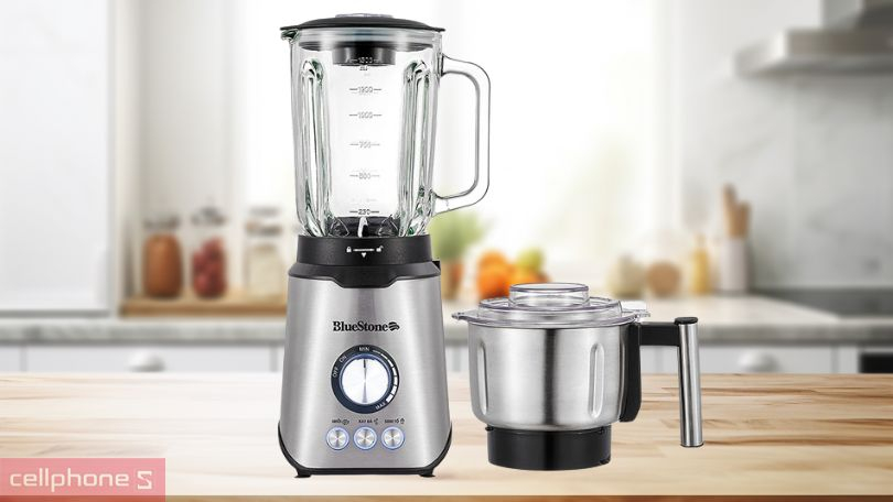 Công suât máy xay Bluestone dung tích đa dạng