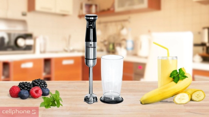 Thiết kế, chất liệu của máy xay sinh tố cầm tay Bluestone BLB-5227