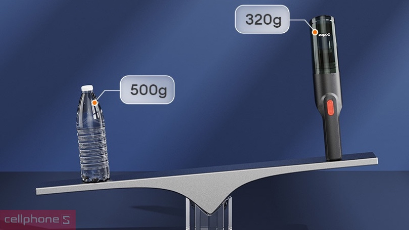 Máy hút bụi Gaabor GVCC-M3A2 - Vệ sinh hiệu quả cả những bề mặt khó nhằn