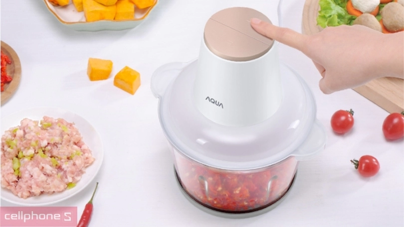 Máy xay thịt Aqua AQS GGS201R (W) VN - Chế biến mọi loại thịt ngay tại nhà