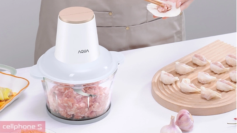 Máy xay thịt Aqua AQS GGS201R (W) VN - Chế biến mọi loại thịt ngay tại nhà