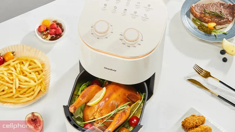 Vì sao nên mua nồi chiên không dầu Gaabor AF-45M01A?