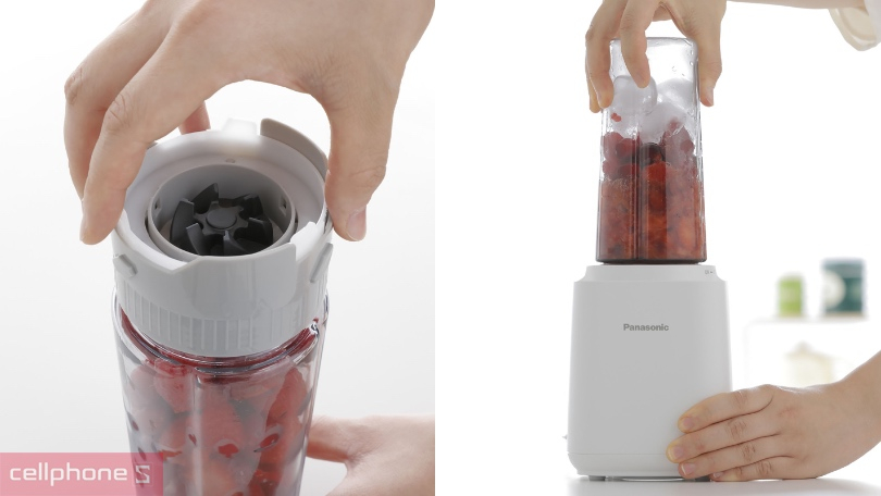 Máy xay sinh tố Panasonic MX-XP103WRA 450W - Tiện lợi sử dụng, công suất mạnh mẽ