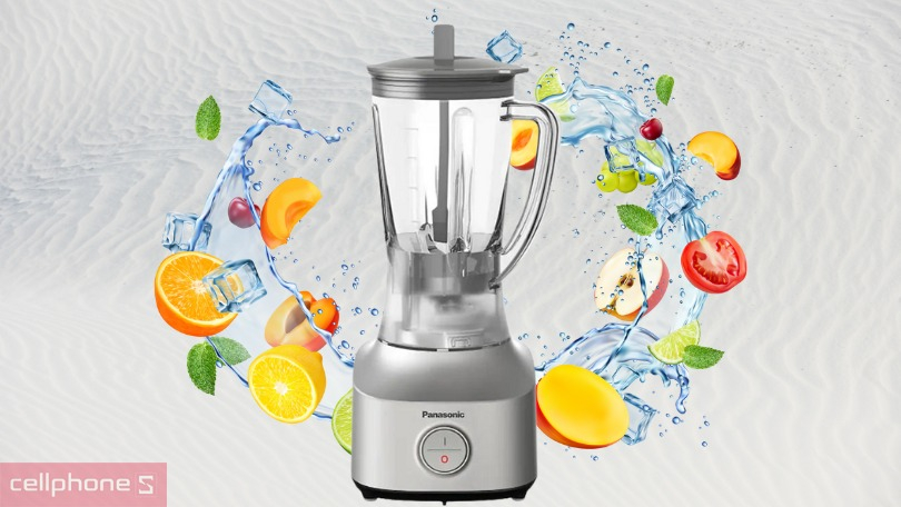 Công suất, khả năng vệ sinh của máy xay đa năng Panasonic MX-M210SRA 3 cối