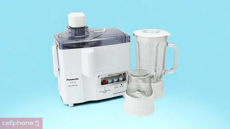 Thiết kế máy xay ép đa năng Panasonic MJ-M176 3 cối