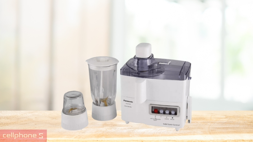 Tính năng an toàn trên máy xay ép đa năng Panasonic MJ-M176 3 cối