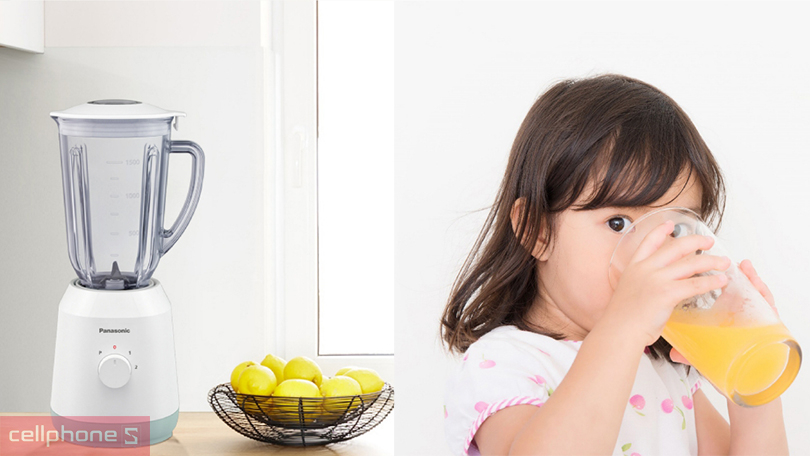 Máy xay sinh tố Panasonic MX-EX1511WRA 450W - Sinh tố sánh mịn, giữ trọn hương vị