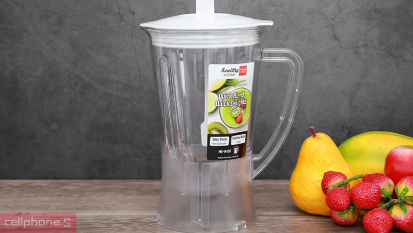 Tính năng an toàn của máy xay sinh tố Panasonic MX-M100WRA/GRA