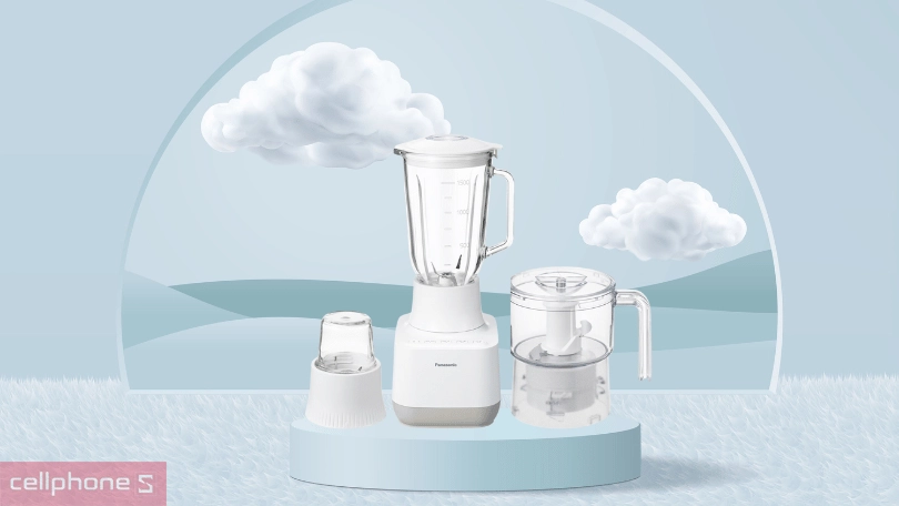 Máy xay sinh tố Panasonic MX-MG53C1CRA 700W - TÍnh năng hiện đại, dung tích lớn