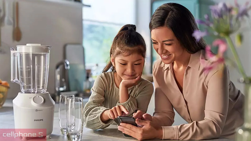 Tính năng an toàn của máy xay đa năng Philips HR2041/30