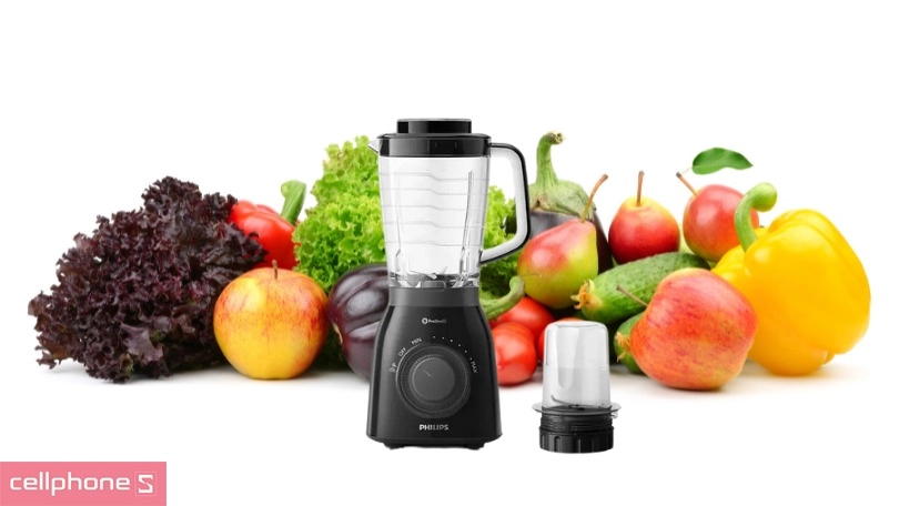 Tính năng an toàn trên máy xay đa năng Philips HR2157