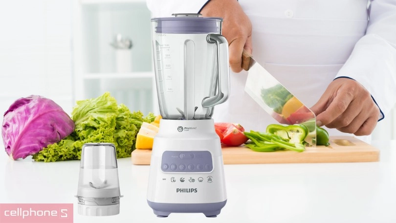Thiết kế máy xay đa năng Philips HR2222/00