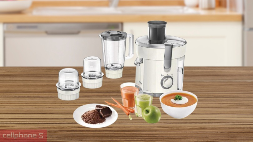 Vì sao nên mua máy xay ép đa năng Philips HR1847 4 cối
