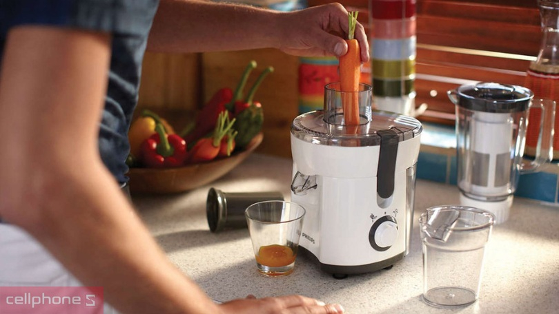 Công suất, chế độ hoạt động của máy xay ép đa năng Philips HR1847 4 cối