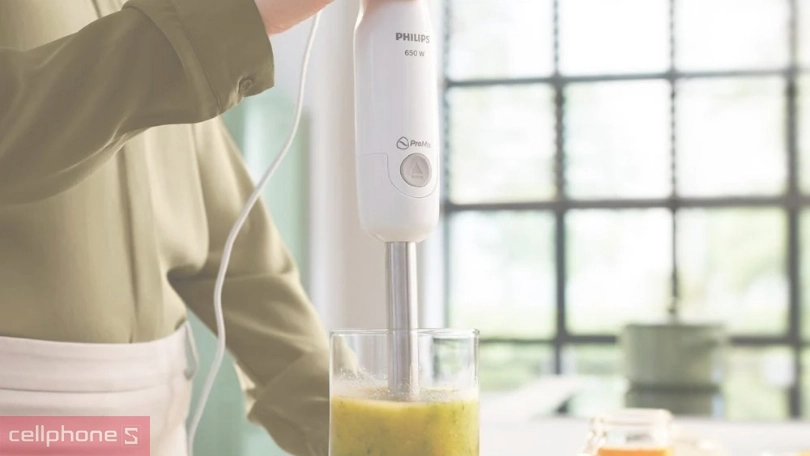 Máy xay sinh tố cầm tay Philips HR2534/00 - Nhỏ gọn, dễ sử dụng