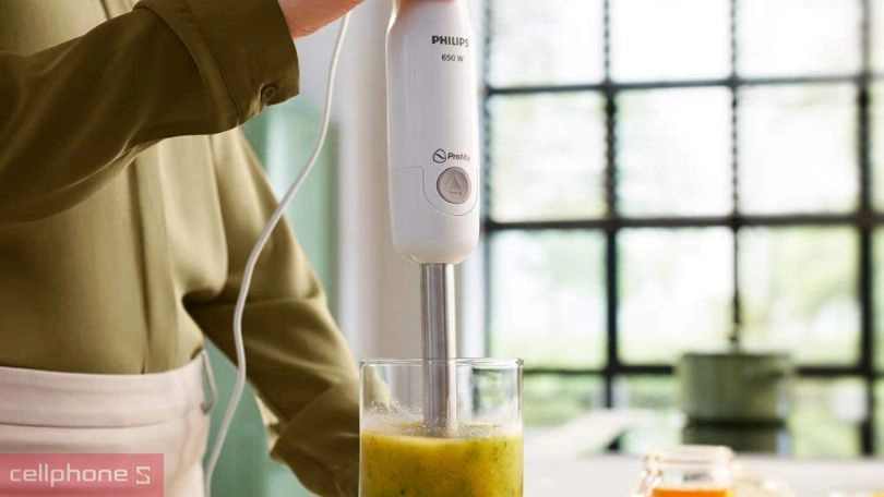 máy xay sinh tố cầm tay Philips HR2537/00