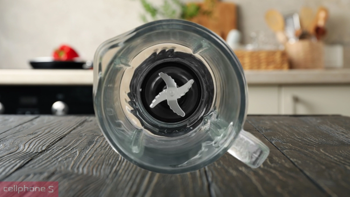 Công suất 700W xay mịn cả đá nhỏ và hạt cứng