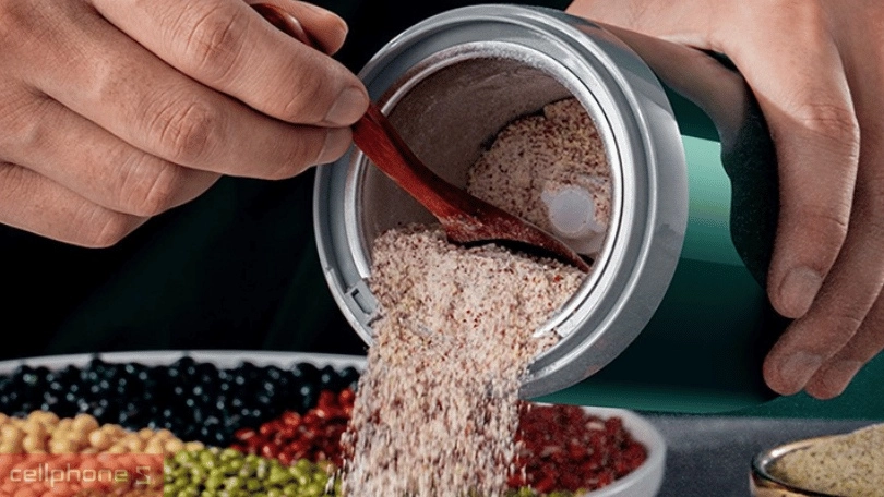 Máy xay hạt khô ưu điểm xay nhuyễn mụn nhanh các dòng hạt