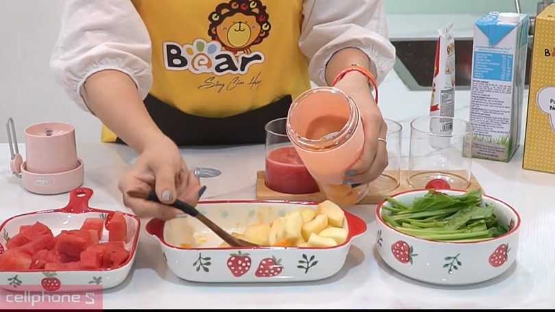 Hướng dẫn sử dụng máy xay sinh tố cầm tay mini Bear LLJ-B03C1