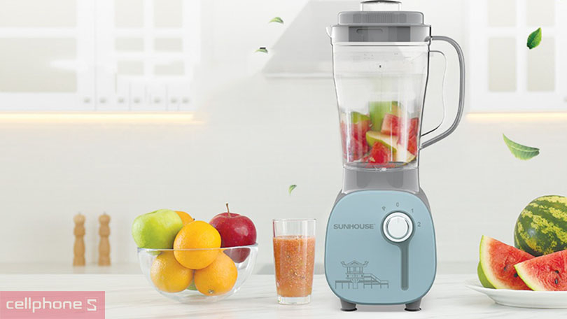 Thiết kế máy xay Sunhouse phổ biến, nhỏ gọn dễ dùng