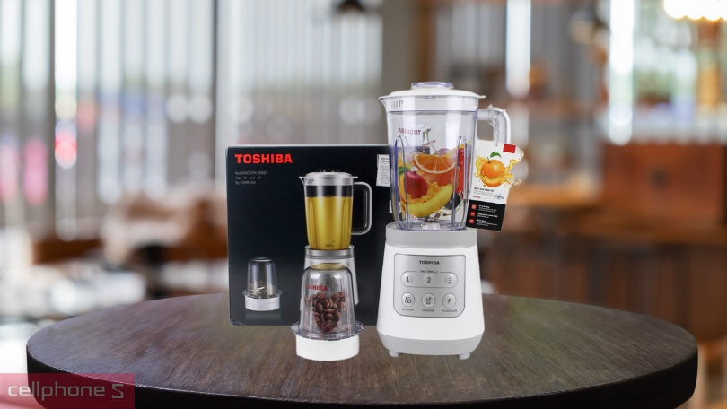 Chức năng máy xay Toshiba thông minh, đa dạng chế độ