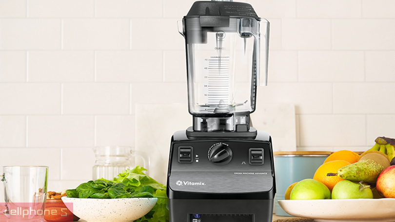 hệ thống lưỡi dao mạnh mẽ trên máy xay sinh tố Vitamix