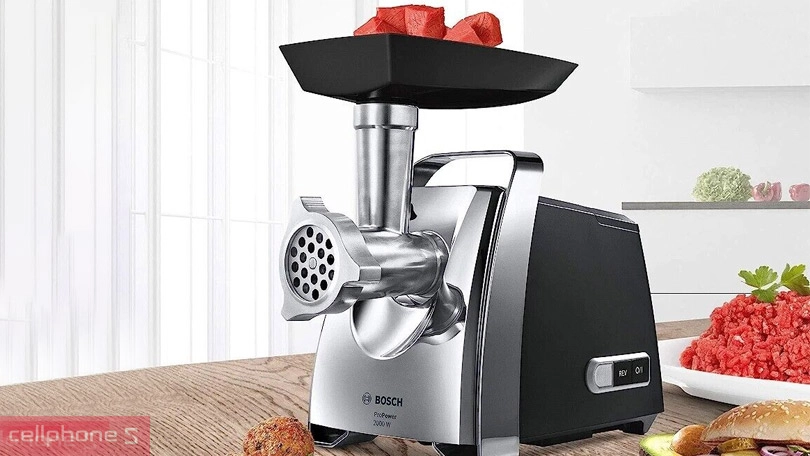 Máy xay thịt Bosch có những ưu điểm nổi bật gì?