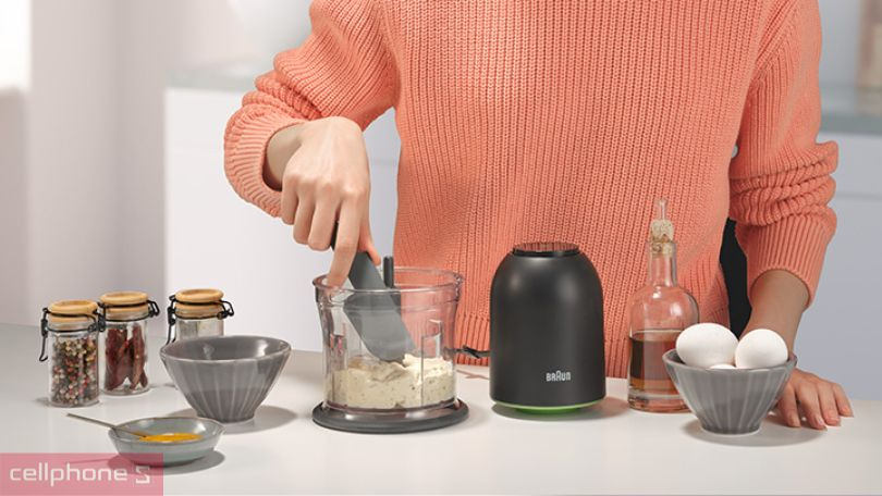 Công suất máy xay sinh tố đa năng Braun CH3011BK