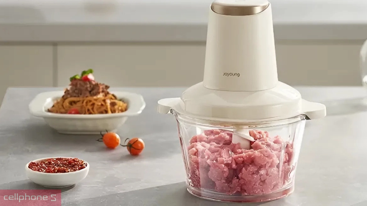 Thiết kế, chất liệu, dung tích máy xay thực phẩm Joyoung JFC-305 1.8L