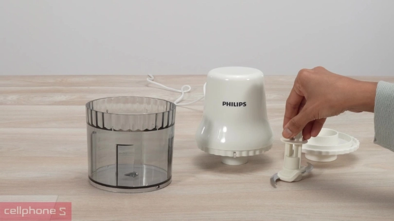 Cách vệ sinh máy xay thịt Philips HR1393/00