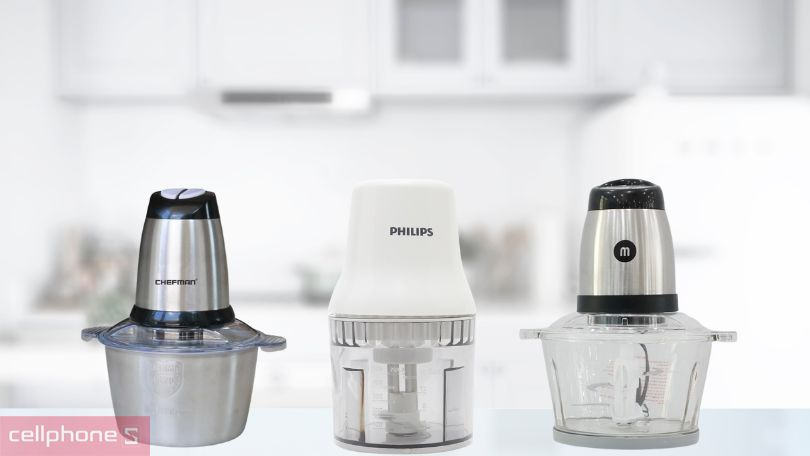 Tiêu chí chọn máy xay thịt mini đúng chuẩn