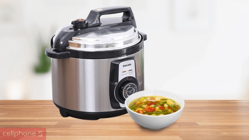 Vì sao nên mua nồi áp suất đa năng Philips HD2103/66