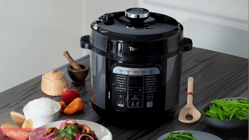 Các chế độ nấu của nồi áp suất đa năng Tefal Home Chef CY601868 6L