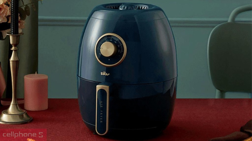 Nồi chiên không dầu Bear 3.6 lít QZG-A14D1 - Chiên nướng nhanh chóng, chế biến đa dạng