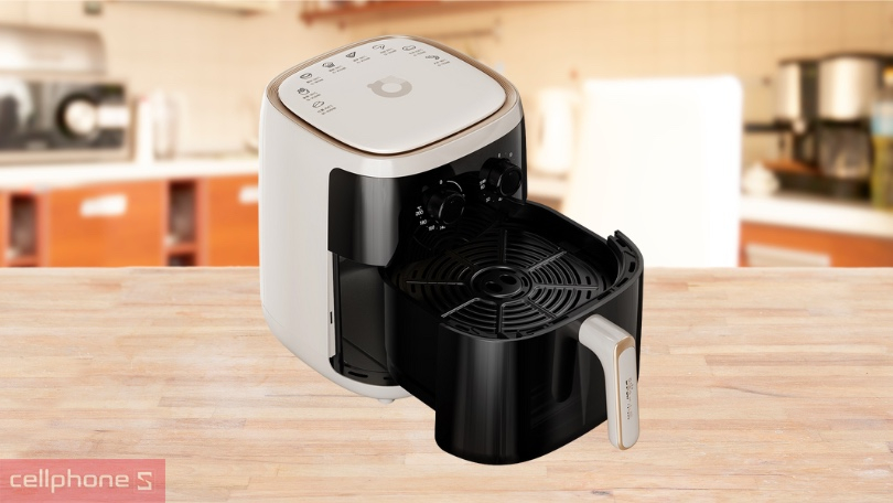 Nồi chiên không dầu Bear 5 lít QZG-F15C7 - Thiết kế trang nhã, chế biến tiện lợi