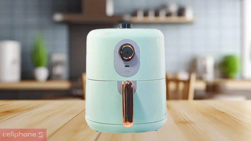 Thiết kế nồi chiên không dầu Bear 3.5L QZG-B14D1