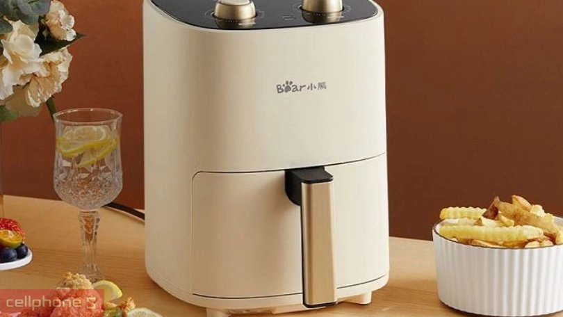 Vì sao nên mua nồi chiên không dầu Bear 3 lit QZG-E14Q5? 