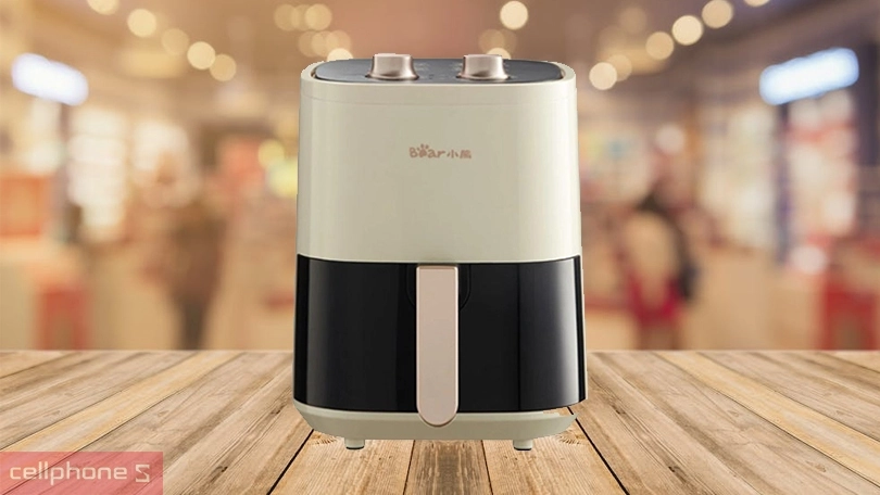 Nồi chiên không dầu Bear 4.5 lít QZG-E12H9 - Thiết kế trang nhã, công suất vận hành lớn