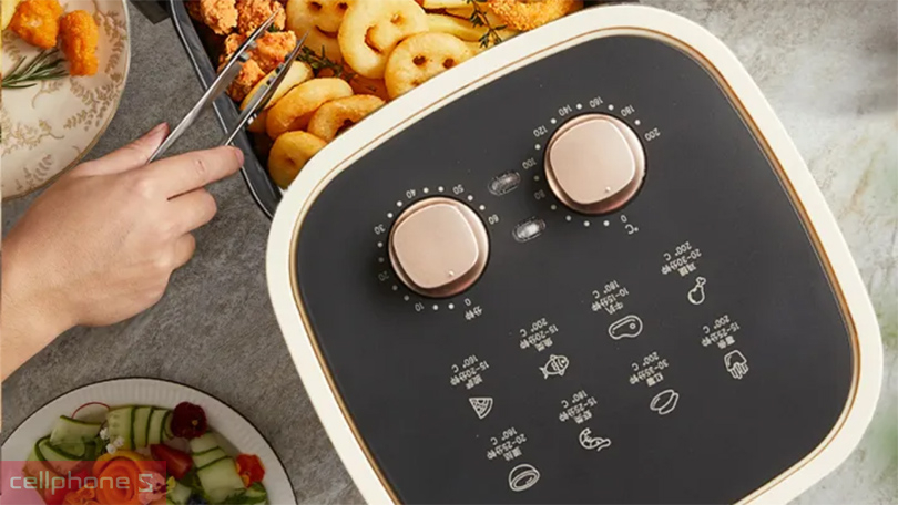 Hướng dẫn sử dụng nồi chiên không dầu Bear 4.5 lít QZG-E12H9 chi tiết