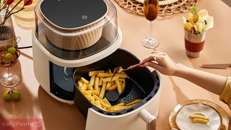 Vì sao nên mua nồi chiên không dầu Bear 6 lit QZG-F15G1?