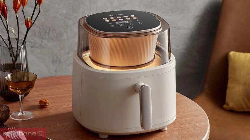 Nồi chiên không dầu Bear 6 lit QZG-F15G1 - Tinh tế, sang trọng