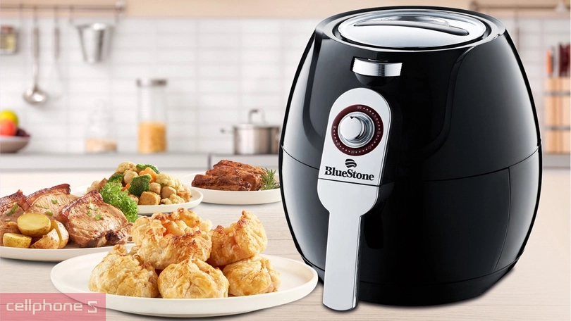 Nồi chiên không dầu BlueStone 3.3 lít AFB-5898 - Công suất vận hành mạnh mẽ, dung tích lớn