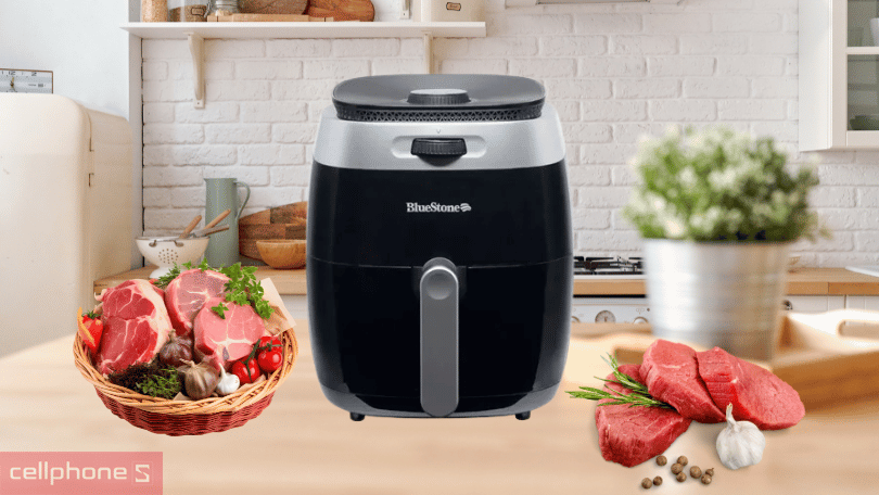 Nồi Chiên Không Dầu BlueStone 3.5 Lít AFB-5863 - hạn chế 80% lượng dầu mỡ thừa