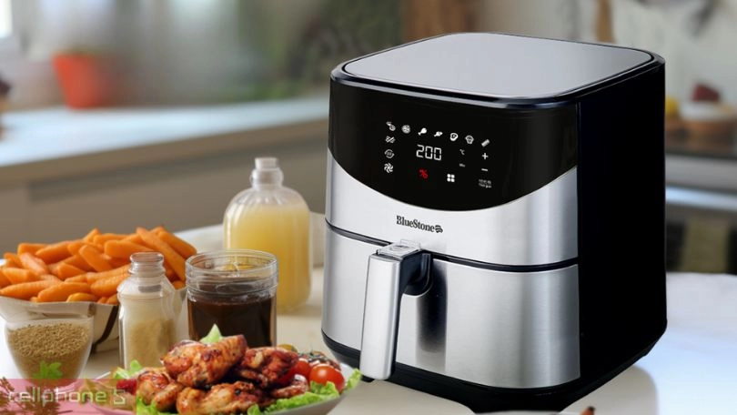 nồi chiên Bluestone trang bị Rapid Air giảm 80% dầu mỡ nồi chiên Bluestone trang bị Rapid Air giảm 80% dầu mỡ